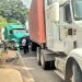 Múltiple accidente de tránsito deja daños materiales en carretera de Sonsonate hacia San Salvador
