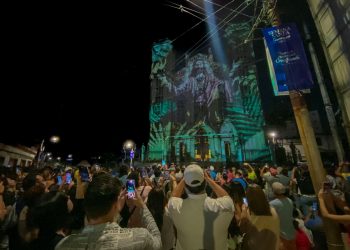 Alcaldía de San Salvador completa sistema de «videomapping» en El Calvario