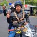 Motociclista guatemalteco: «Venimos a experimentar la seguridad de El Salvador, eso nos motivó a venir»