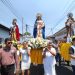 Católicos migueleños participan en el Vía Crucis por el centro de la ciudad