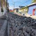 Avanza la reparación de calles con adoquín en San Rafael Cedros