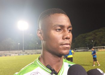 Diego Angulo, jugador de Dragón: «Vamos con una derrota que nos deja bien golpeados»