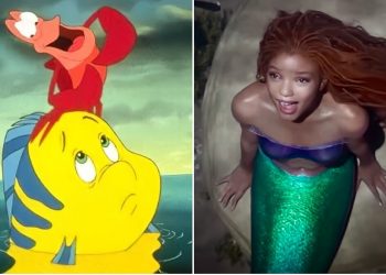 Nuevos afiches de «La Sirenita» causan diversas reacciones por cómo lucen Flounder y otros personajes
