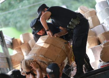 Productos pirotécnicos decomisados en cohetería clandestina de Santa Ana superan 1 millón de dólares