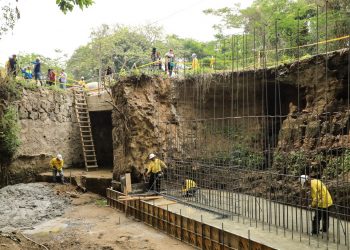 MOP registra 75% de avance en obras de mitigación en quebrada de Ciudad Delgado