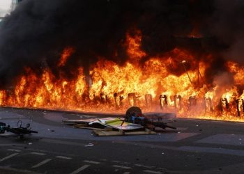 Un 1 de mayo de protestas en Francia contra la reforma de las pensiones