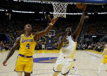 Duelo Lakers-Warriors de la NBA, «todo un tema» marital para Kamala Harris
