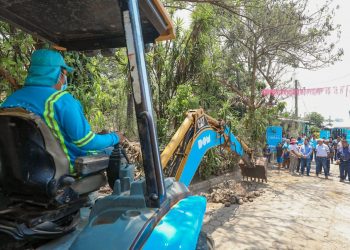 Comienza la reparación de calles en El Porvenir, Santa Ana