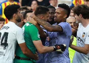 Real Madrid cae en Valencia y cede segunda plaza al Atlético