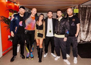 Messi y Antonela Rocuzzo compartieron una «Noche mágica» junto a Coldplay en Barcelona