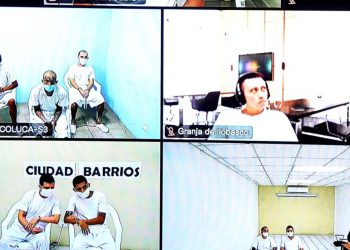 Juzgado finaliza audiencia por delitos de crimen organizado atribuidos a 51 terroristas de la MS