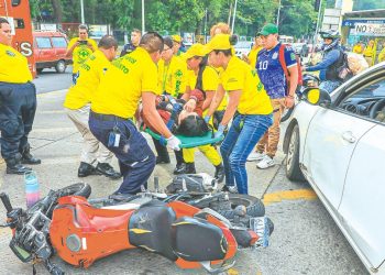 Socorristas de El Salvador registran disminución de emergencias derivadas por ataques de maras
