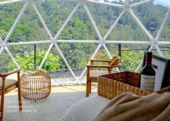 FOTOS | Inauguran el segundo domo geodésico para glamping de El Salvador en Juayúa