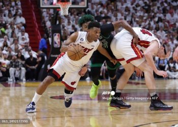 Los Heat aplastan a Celtics y están a un triunfo de las Finales de la NBA