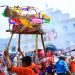 Población de Panchimalco y turistas viven festival con seguridad