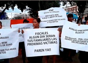 Peruanos piden aplicar las mismas acciones de seguridad de Nayib Bukele