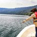 Medio Ambiente indica mejoría de las condiciones del lago de Coatepeque
