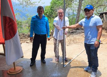 Embajada de Japón inauguró proyecto de agua en Tacuba, Ahuachapán