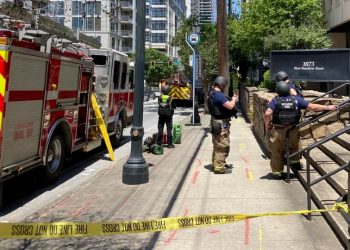 Un muerto y tres heridos en un tiroteo dentro de un edificio de Atlanta