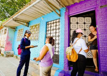 Realizan censo comunitario en colonia Las Margaritas, Soyapango