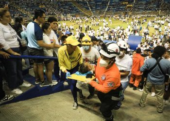Tragedia en el estadio Cuscatlán