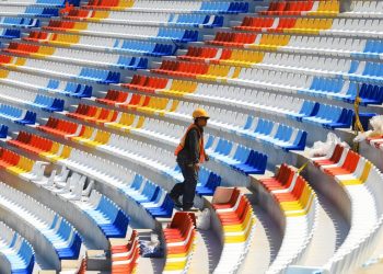 Fotos: El Estadio «Mágico» González se llena de color
