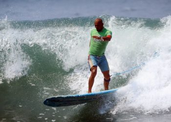 Amado de Jesús Alvarado dijo adiós al campeonato de Longboard