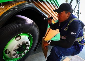 VMT realiza control al transporte colectivo en terminal Nuevo Amanecer, Soyapango