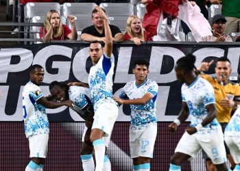 Honduras logra un agónico empate ante de Qatar en Copa Oro