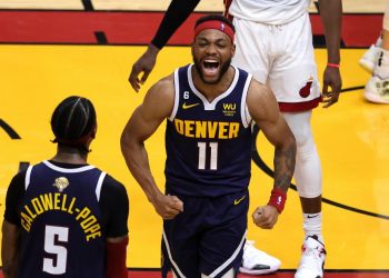 Denver Nuggets vencen a Miami Heat y quedan a una victoria de su primer título de NBA
