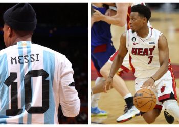 Miami Heat también se contagiaron de la fiebre por Messi en las finales de la NBA