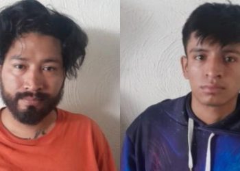 Capturan a dos pandilleros que fingían un «delivery» en moto para entregar marihuana