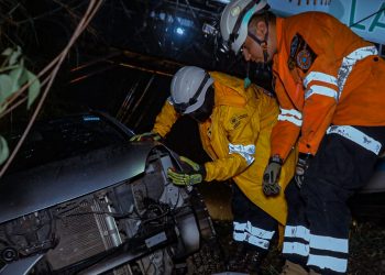 Accidente de tránsito en autopista a Comalapa deja dos lesionados