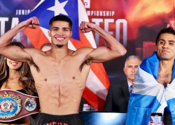 Boxeador salvadoreño Ronald Cruz peleará ante boricua Xander Zayas