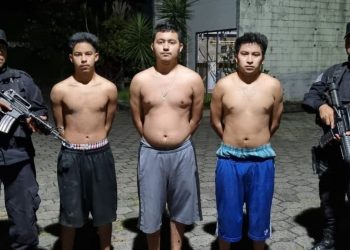 Capturan a cuatro mareros que lesionaron a un policía en Olocuilta