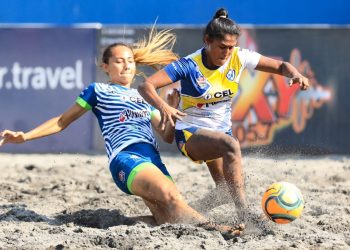San Marcelino le impuso una paliza 0-16 a Teotepeque en la Liga de Fútbol Playa