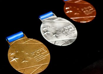 Las medallas de los Juegos San Salvador 2023 ya brillan con sus colores relucientes