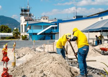 Trabajos en el aeropuerto de Ilopango avanzan un 45 %
