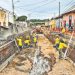 Estabilizan taludes del túnel del paso multinivel Unicaes de Santa Ana