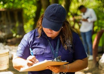 Bienestar Animal verifica estado de salud de animales en Finca Chantecuán