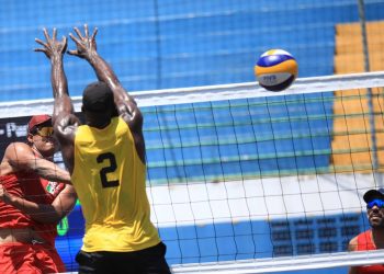 Mexicanos y caribeños destacan en jornada matutina de voleibol playa en Salvador 2023