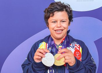 Salvadoreña gana medallas de oro y plata en Olimpiadas Especiales de Berlín