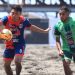 El Mago Urbina y Frank dieron función por separado en la Liga de Fútbol Playa
