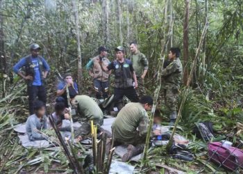 Los 40 días de búsqueda de los niños perdidos en la selva colombiana