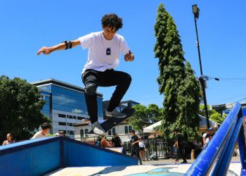 Los «skaters» celebraron a lo grande en las calles capitalinas