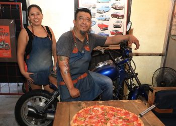 Pizza Garage, dos pasiones en un mismo lugar