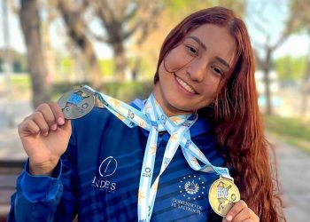 La patinadora Ivonne Nóchez, entre las 100 Mujeres Poderosas del 2023 de la revista Forbes Centroamérica