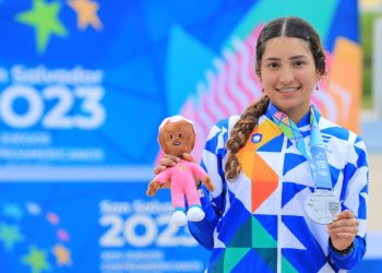 Ivonne Nóchez dio la primera de plata para El Salvador