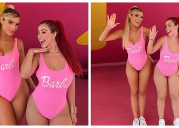 Nicolle Figueroa se convierte en toda una «Barbie» junto a la youtuber Lele Pons