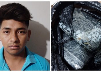 Autoridades detienen a traficante con cerca de $2,000 en drogas en Ahuachapán